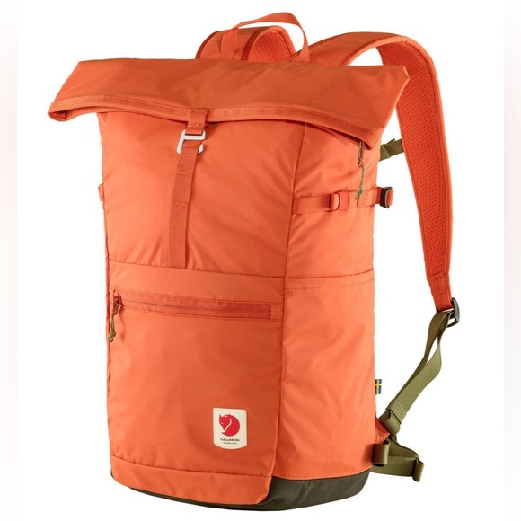 Fjallraven High Coast 24L Foldsack Backpack in Rowan Red